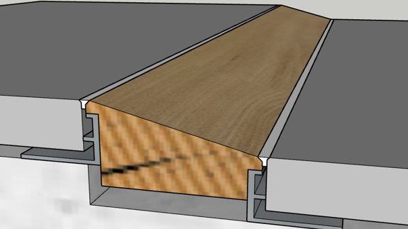 nez-de-marche changement de niveau